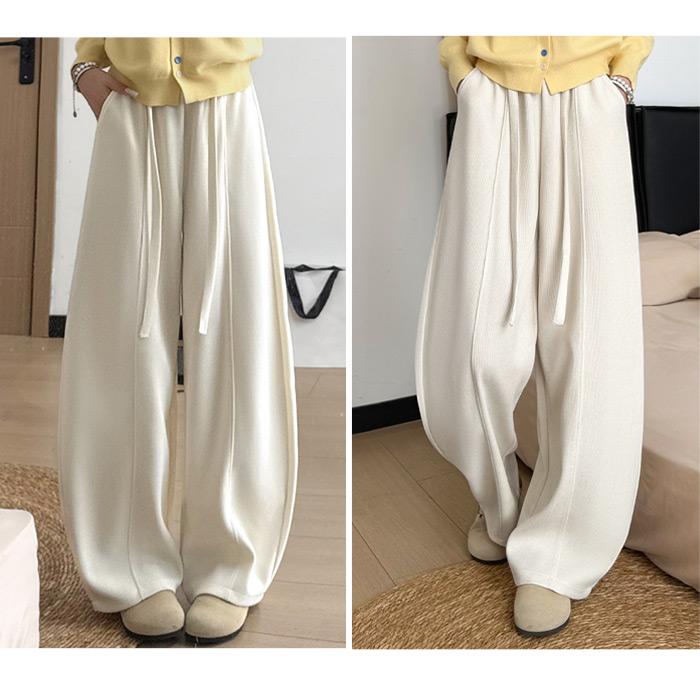 KOEISTORE（コウエイストア） カーブパンツ ワイドパンツ レディース