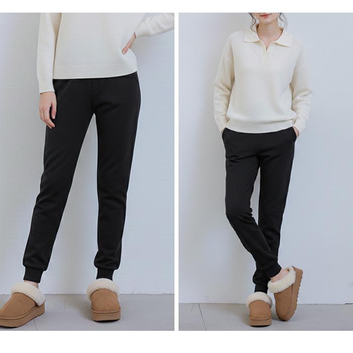 KOEISTORE（コウエイストア） 裏起毛 ジョガーパンツ レディース 秋 冬