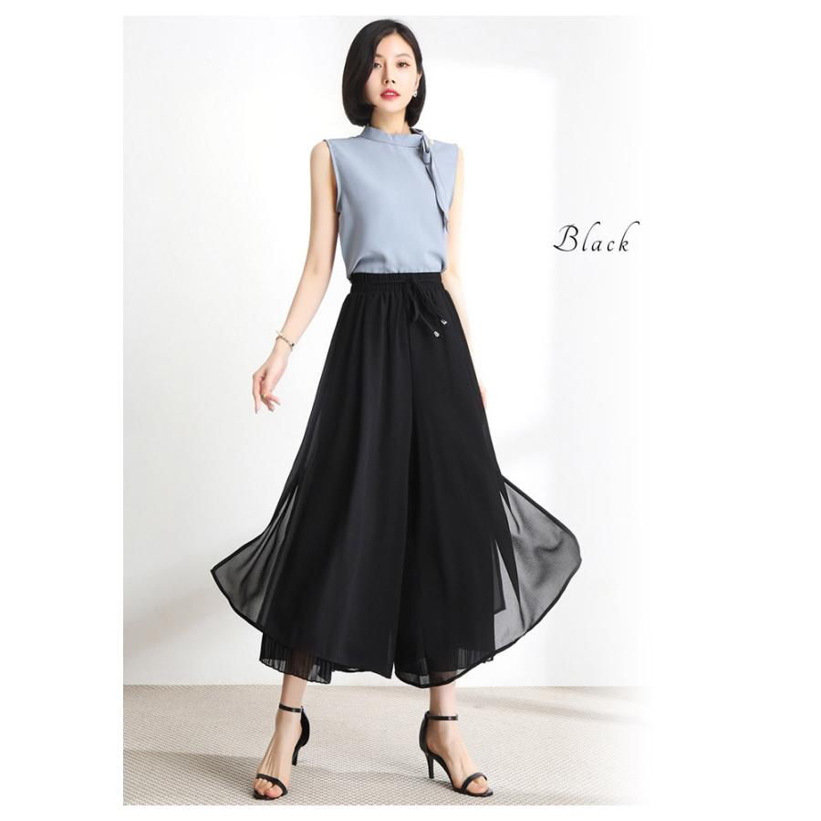KOEISTORE ワイドパンツ レディース 春 夏 春夏 黒 白 ガウチョ KOEISTORE ワイドパンツ レディース 春 夏 春夏 黒 白 ガウチョ