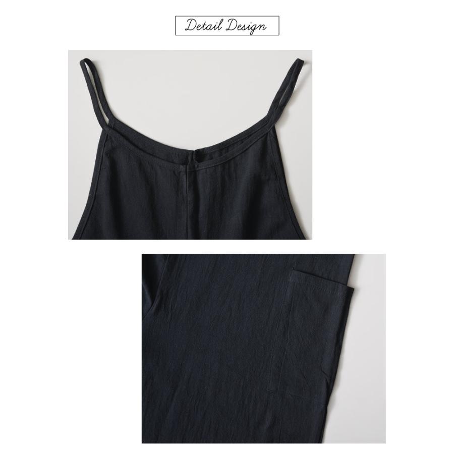 KOEISTORE サロペット レディース 秋 冬 秋冬 黒 オールインワン