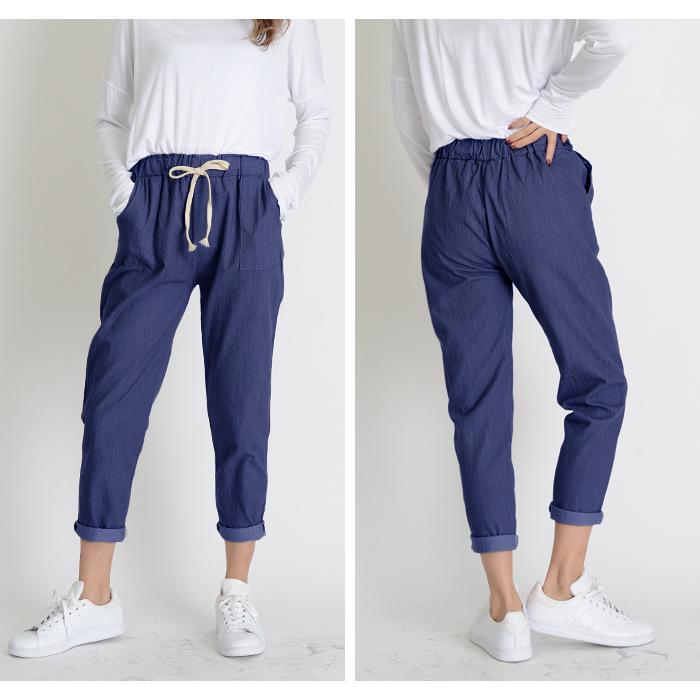 KOEISTORE クロップドパンツ レディース 春 夏 春夏 黒 白 KOEISTORE クロップドパンツ レディース 春 夏 春夏 黒 白