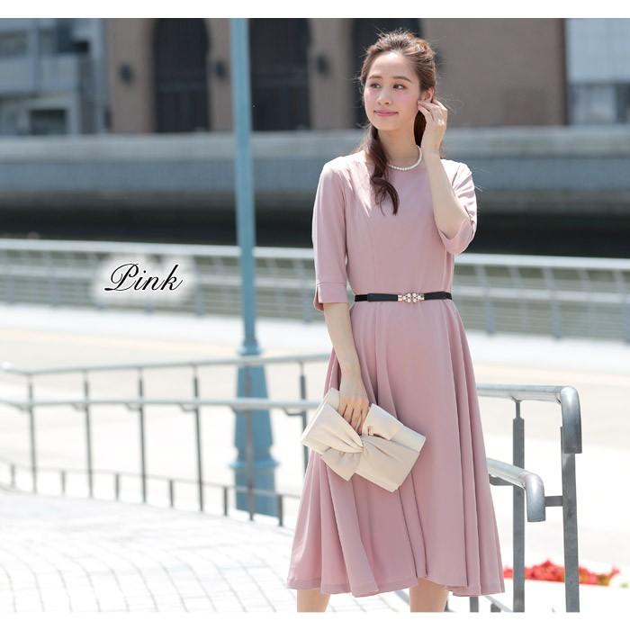 パーティードレス レディース 結婚式 紺 黒 ドレス Aライン ワンピース 半袖 大人 ロング ミディアム M L お呼ばれ 代 30代 40代 ママ 母 Ol 送料無料 Y Koei Store 通販 Yahoo ショッピング