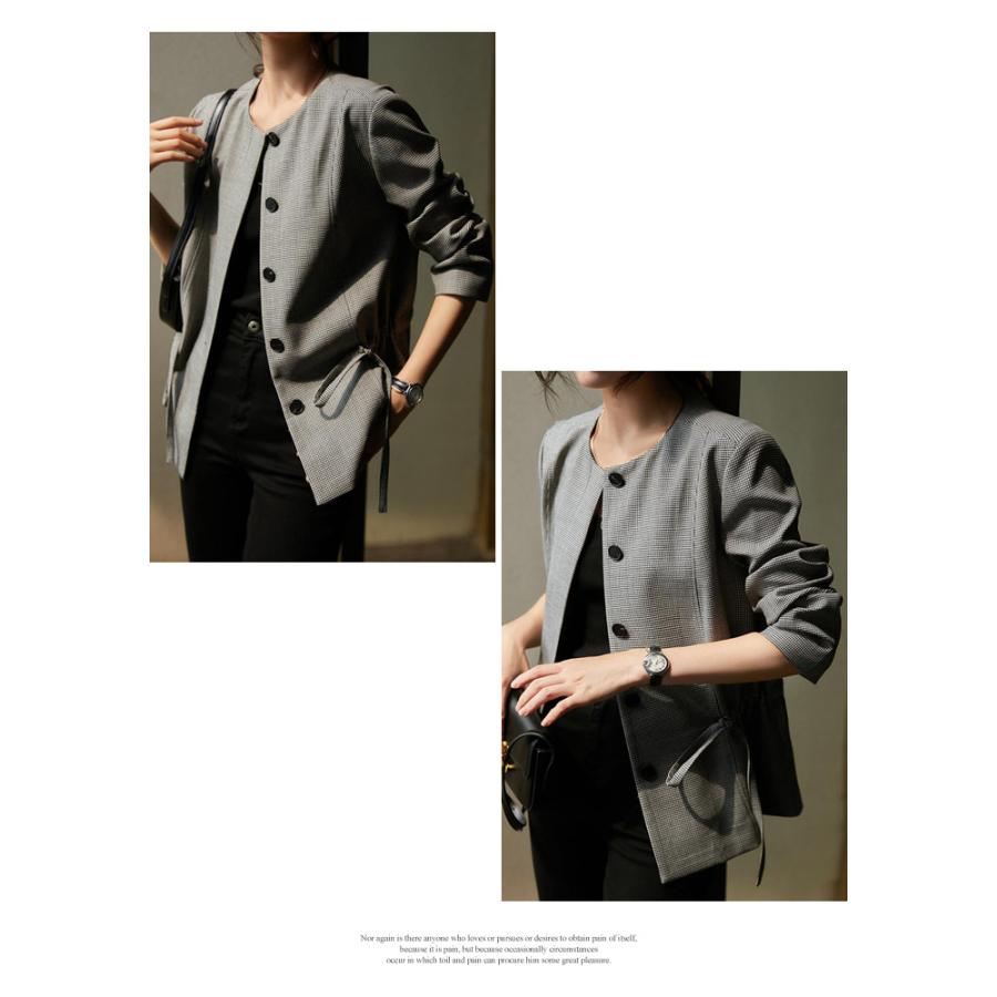 KOEISTORE ジャケット レディース 春 夏 春夏 ノーカラー KOEISTORE ジャケット レディース 春 夏 春夏 ノーカラー