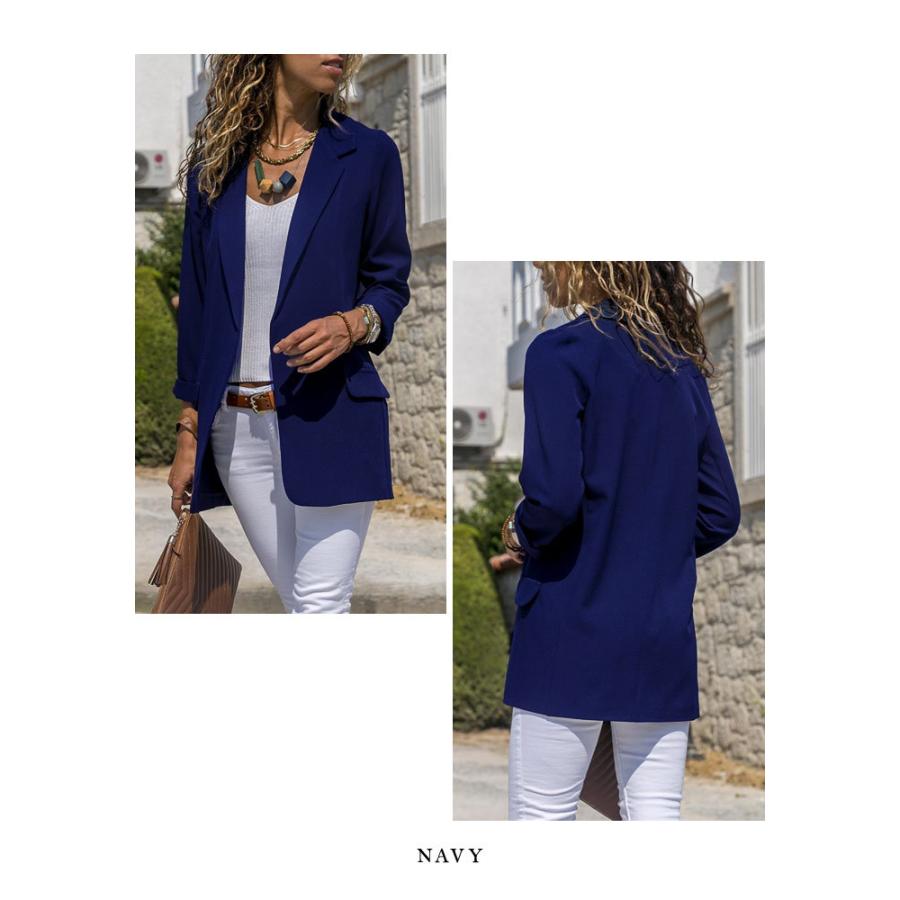 テーラードジャケット レディース 春 夏 春夏 黒 紺 ジャケット アウター ブラック ネイビー きれいめ お呼ばれ 大人 代 30代 40代 Ol ママ 母 送料無料 Y21 Koei Store 通販 Yahoo ショッピング
