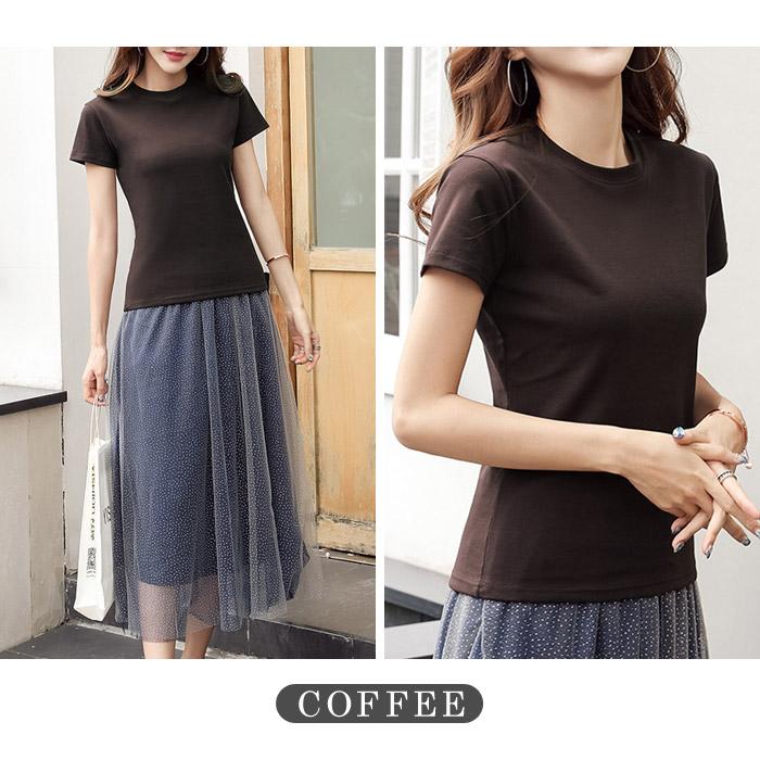 KOEISTORE（コウエイストア） Tシャツ 半袖 レディース 春 夏 春夏 黒