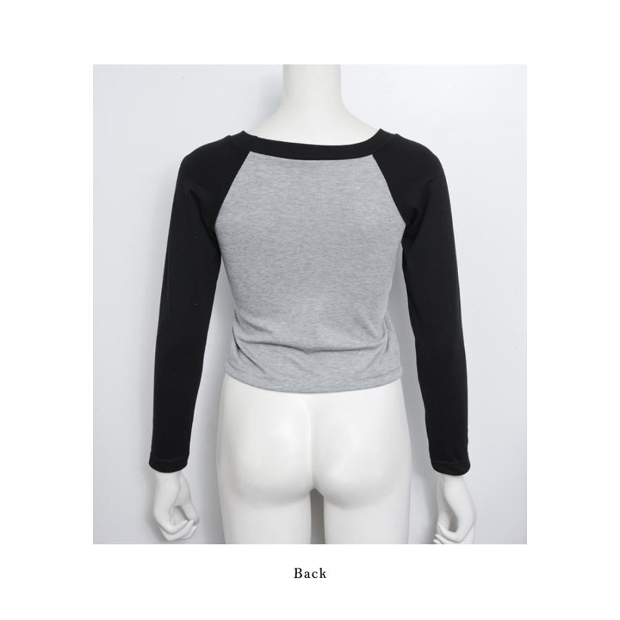 【定価: 198,000円 】Yue トップス ダークグレー セール】DEEP U NECK TOPS（Tシャツ/カットソー）｜CLANE（クラネ）の