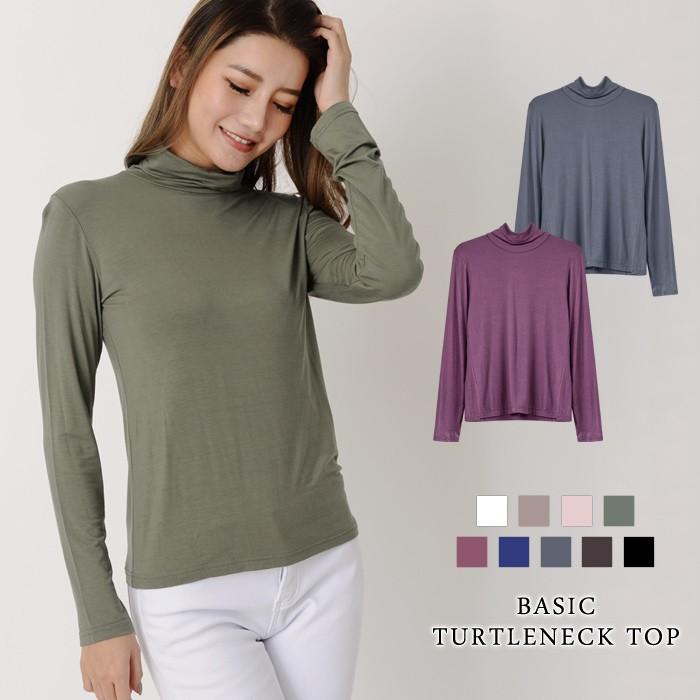 トップス レディース 春 長袖 チュニック 黒 白 カットソー 無地 タートルネック ベーシック 大人 通勤 代 30代 40代 Ol ママ 母 送料無料 Y31 Koei Store 通販 Yahoo ショッピング