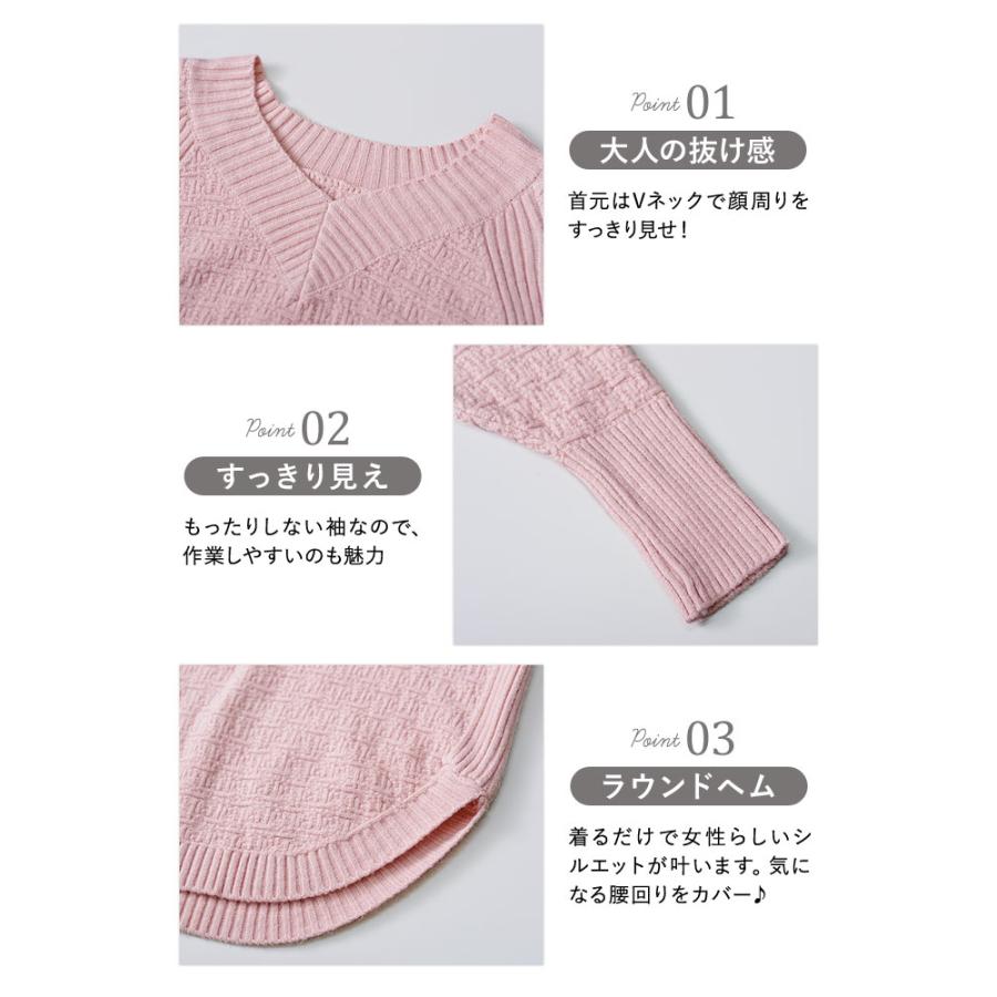 タグ付き　未使用　ホワイト 長袖ニット 40サイズ KOEISTORE（コウエイストア） ニット レディース トップス 春 夏 春夏