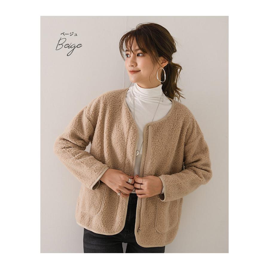 KOEISTORE ジャケット レディース 春 夏 春夏 黒 ボアジャケット KOEISTORE ジャケット レディース 春 夏 春夏 黒 ボアジャケット