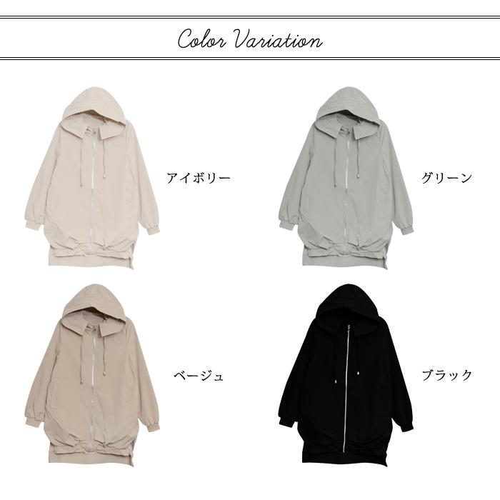 KOEISTORE コート レディース フード付き 春 夏 春夏 黒 KOEISTORE コート レディース フード付き 春 夏 春夏 黒