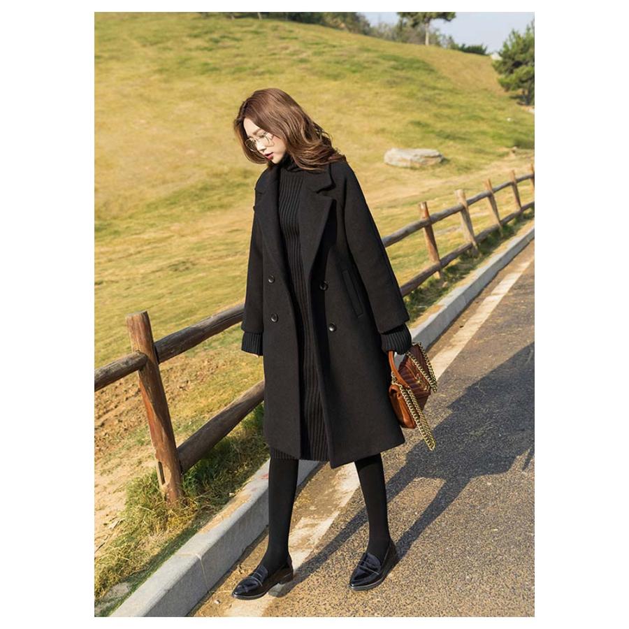 KOEISTORE チェスターコート レディース 春 夏 春夏 黒 コート KOEISTORE チェスターコート レディース 春 夏 春夏 黒 コート