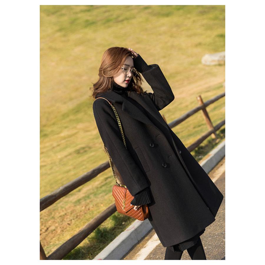KOEISTORE チェスターコート レディース 春 夏 春夏 黒 コート KOEISTORE チェスターコート レディース 春 夏 春夏 黒 コート