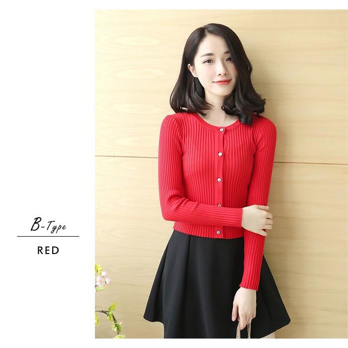 カーディガン レディース ニットカーディガン 春 夏 春夏 リブニット アウター 大人 白 赤 ライトアウター 長袖 代 30代 40代 Ol ママ 母 送料無料 Y4405 H Koei Store 通販 Yahoo ショッピング