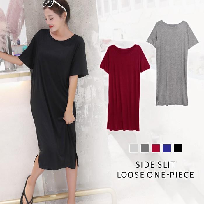 ワンピース レディース 秋 冬 秋冬 ひざ丈 ゆったり 半袖 ミディアムワンピース ロング ミディアム丈 チュニック 大人 代 30代 40代 Ol ママ 母 送料無料 Y5041 Koei Store 通販 Yahoo ショッピング