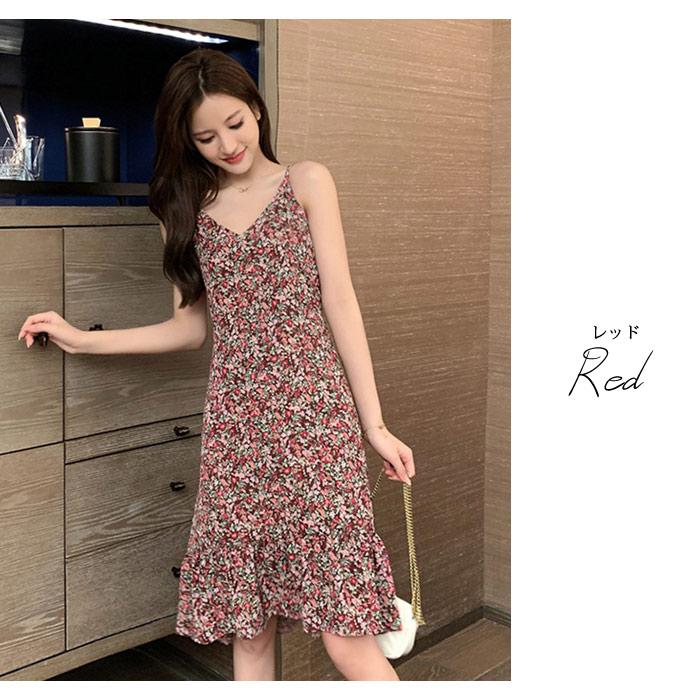 KOEISTORE ワンピース レディース 春 夏 春夏 黒 花柄ワンピ KOEISTORE ワンピース レディース 春 夏 春夏 黒 花柄ワンピ