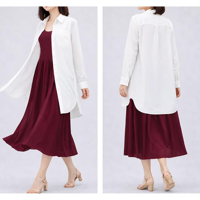 KOEISTORE（コウエイストア） ロングシャツ レディース 春 夏 春夏 白