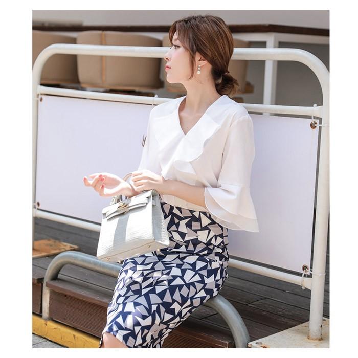 KOEISTORE（コウエイストア） ブラウス レディース フリルシャツ 半袖 
