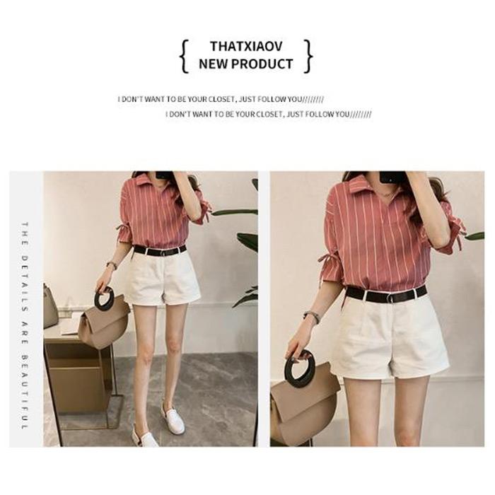 KOEISTORE（コウエイストア） スキッパーシャツ レディース 半袖 五分