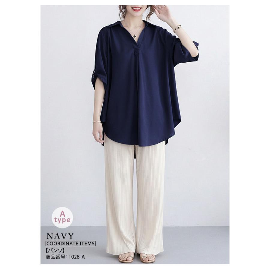 新品☆8L♪ブラウス色々3枚まとめて♪半袖・長袖♪スキッパーシャツ〇L299 KOEISTORE（コウエイストア） ブラウス レディース 春 夏 春夏 黒 白