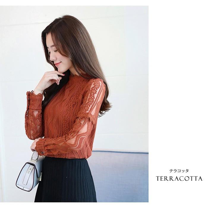 KOEISTORE ブラウス レディース レース シャツ 春 夏 春夏 長袖 KOEISTORE ブラウス レディース レース シャツ 春 夏 春夏 長袖