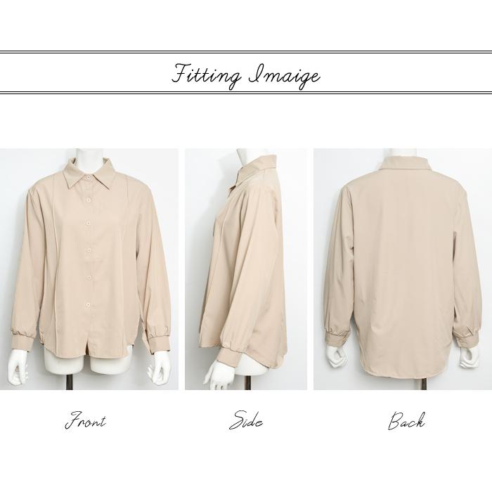レディース ブラウス ベージュ KOEISTORE ブラウス レディース 秋 冬 秋冬 白 黒 シャツ 長袖