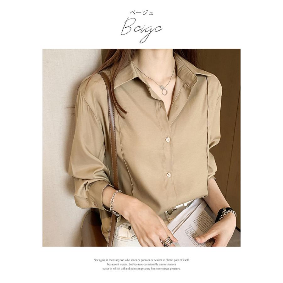 KOEISTORE ブラウス レディース 春 夏 春夏 白 黒 シャツ 長袖 KOEISTORE ブラウス レディース 春 夏 春夏 白 黒 シャツ 長袖