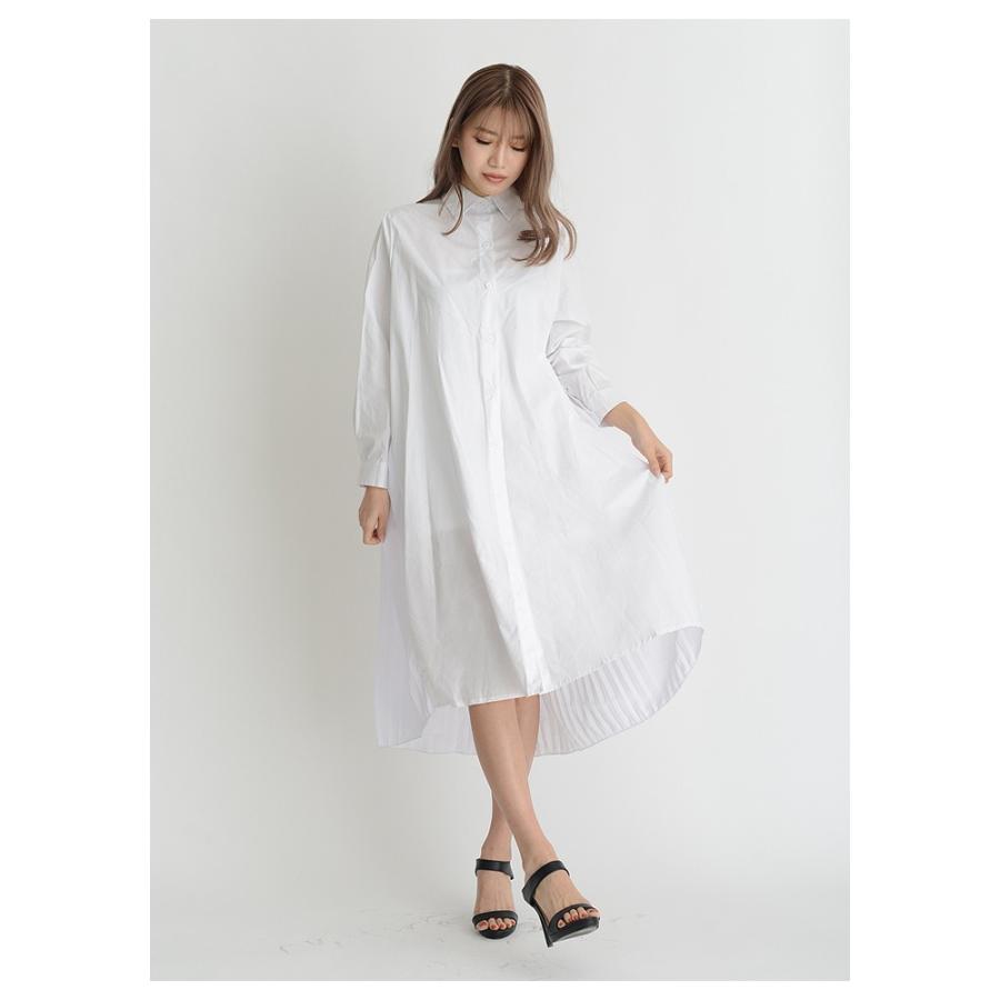 ロングシャツ レディース シャツワンピース 白 黒 プリーツ マキシワンピ ブラウス 春 夏 春夏 トップス 大人 長袖 代 30代 40代 ママ 母 Ol 送料無料 Y6sp5849 Koei Store 通販 Yahoo ショッピング
