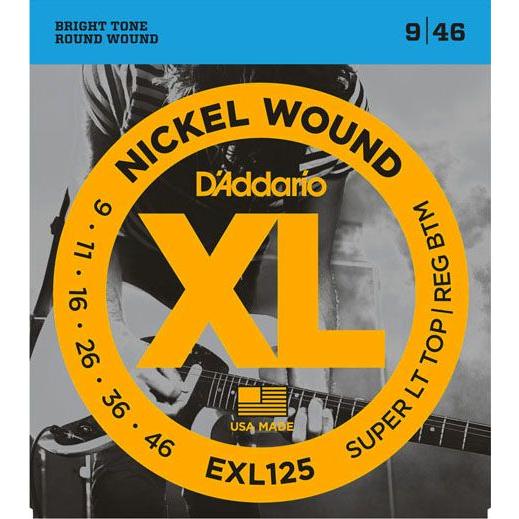 D'addario EXL125 ダダリオ エレキギター弦 (定形外郵便発送)｜koeido1