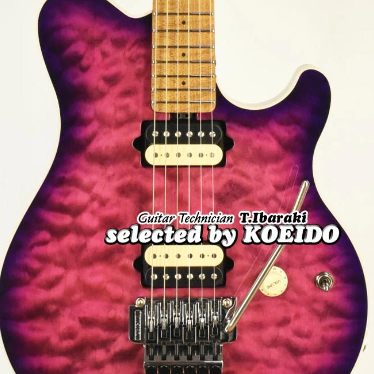 Music Man MusicMan Axis Olallieberry Quilt(selected by KOEIDO