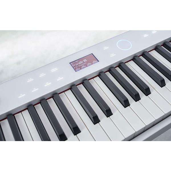 CASIO PX-S7000 WE（ホワイト）(お手入れクロス付き)（代引き不可）88鍵盤 カシオ電子ピアノの画像