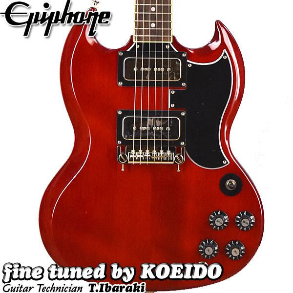 Epiphone Tony Iommi SG Special Vintage Cherry（スペア弦、クリップチューナー付き）エレキギター
