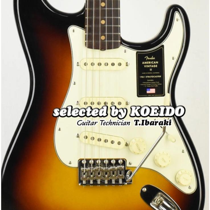 Fender American Vintage II 1961 Stratocaster 3CS RW(selected by 