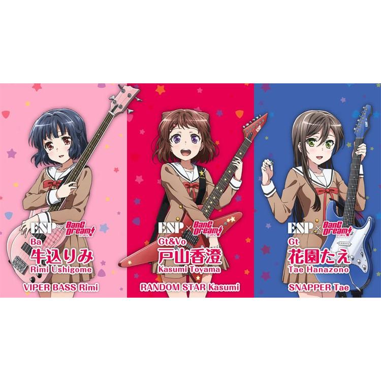 BanG Dream! ESP×バンドリ！ Collaboration Series Tae Hanazono Signature Model BanG Dream! SNAPPER 入荷しました｜koeido1｜05