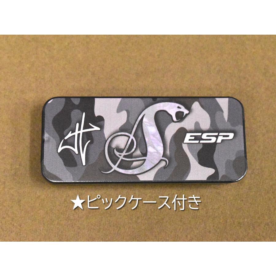 ディスプレイが LTD SNAKEBYTE CAMO [JAMES HETFIELD Signature Model] （入荷しました） エレキギター　メタリカ