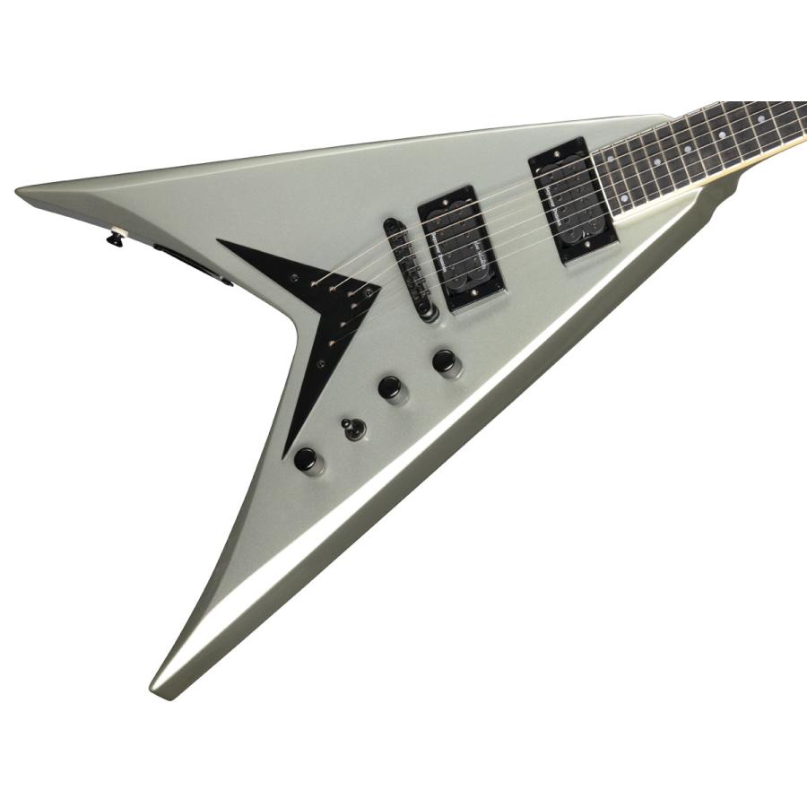 （お取り寄せ商品）Kramer Dave Mustaine Vanguard Silver Metallic（クリップチューナー、スペア弦付き）クレイマー デイヴムスティン メガデスの画像