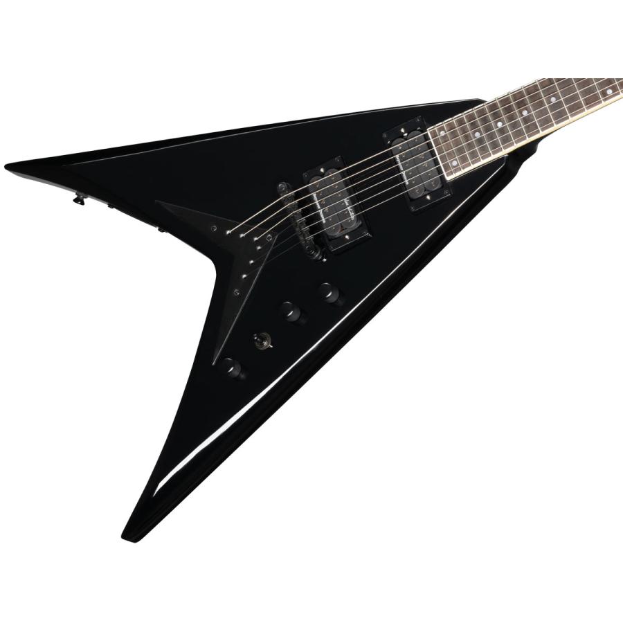 （お取り寄せ商品）Kramer Dave Mustaine Vanguard Ebony（クリップチューナー、スペア弦付き）クレイマー デイヴムスティン メガデスの画像