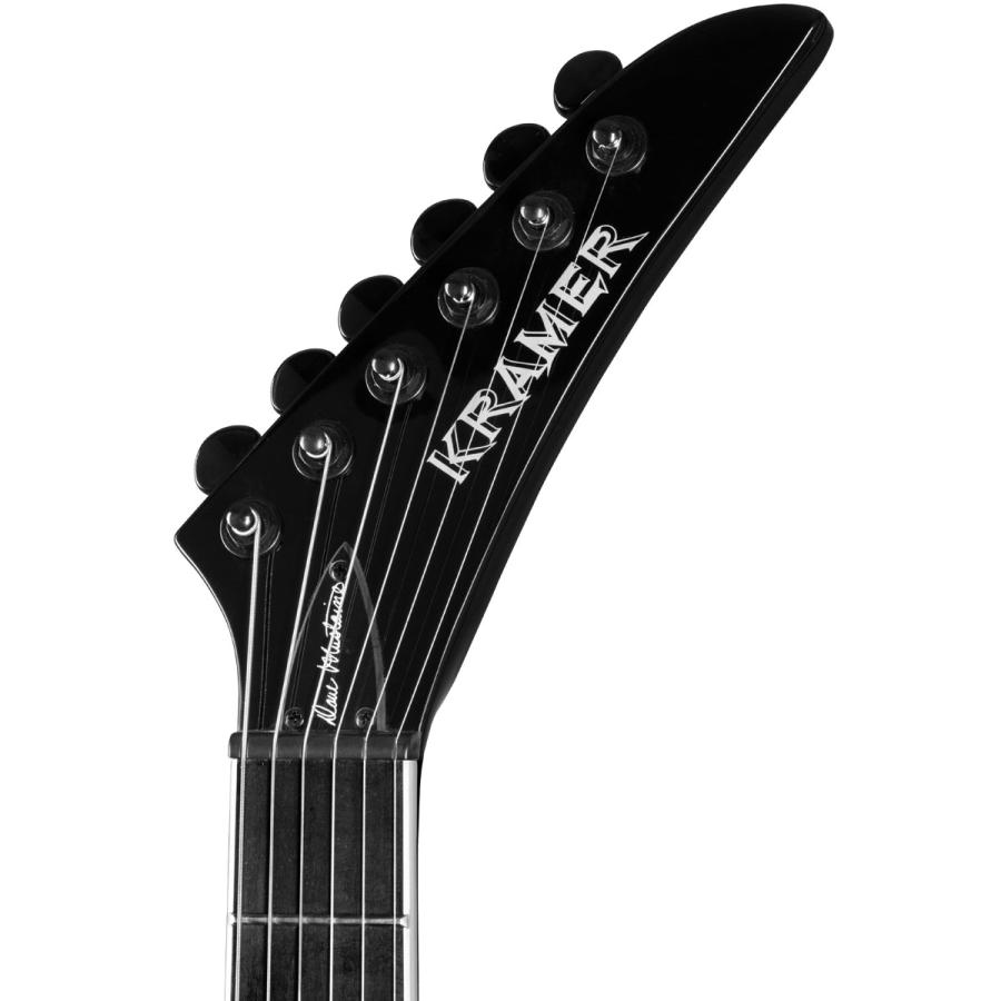 （お取り寄せ商品）Kramer Dave Mustaine Vanguard Ebony（クリップチューナー、スペア弦付き）クレイマー デイヴムスティン メガデスの画像