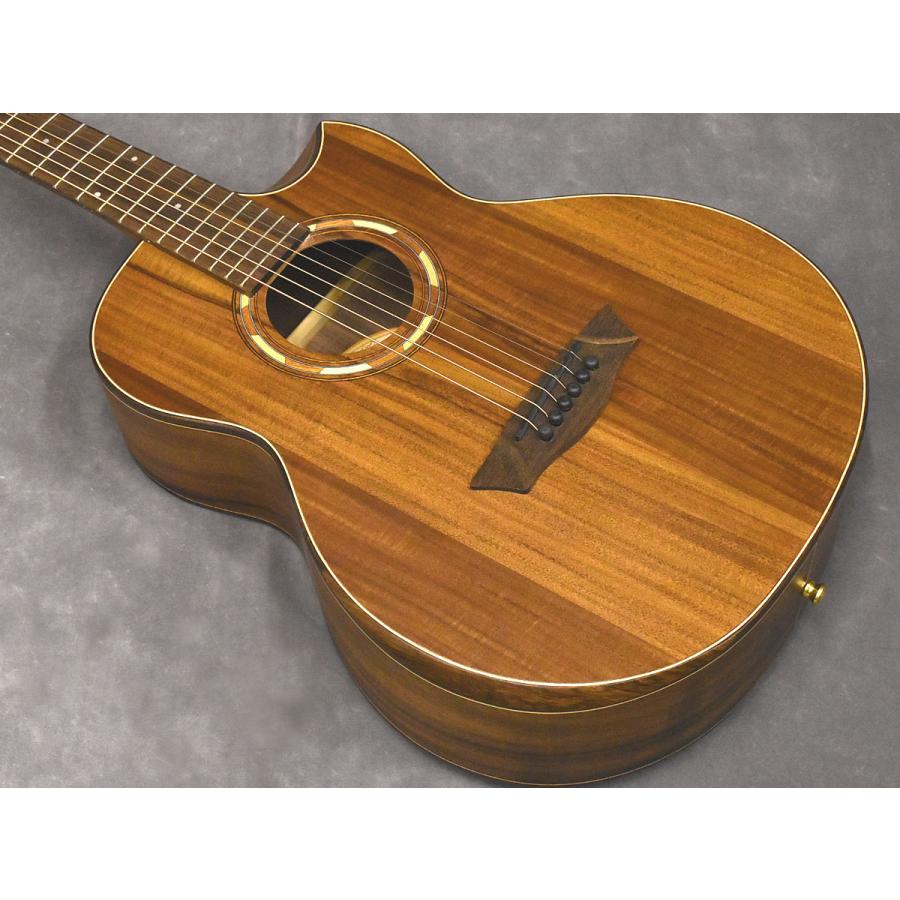 Washburn アコースティックギター ブラウン Washburn ミニアコースティックギター G-MINI 55 KOA（クリップ