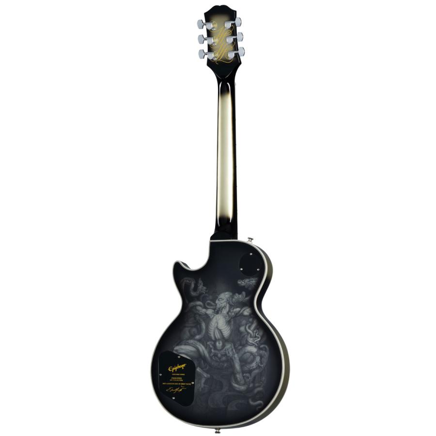 （お取り寄せ商品）Epiphone Adam Jones Les Paul Custom Art Collection: Ernst Fuchs’ “ANTI-LAOKOON 1965”(スペア弦、クリップチューナー付き)｜koeido1｜03