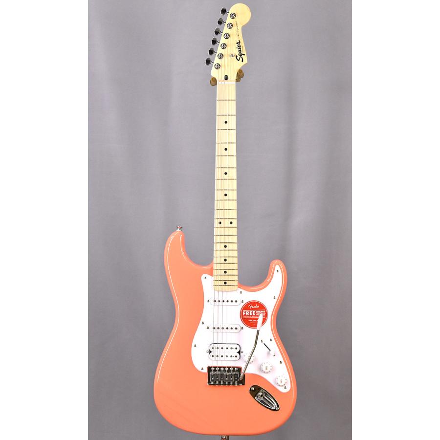 Squier Squier Sonic Stratocaster HSS MN WPG TCO（Tahitian Coral