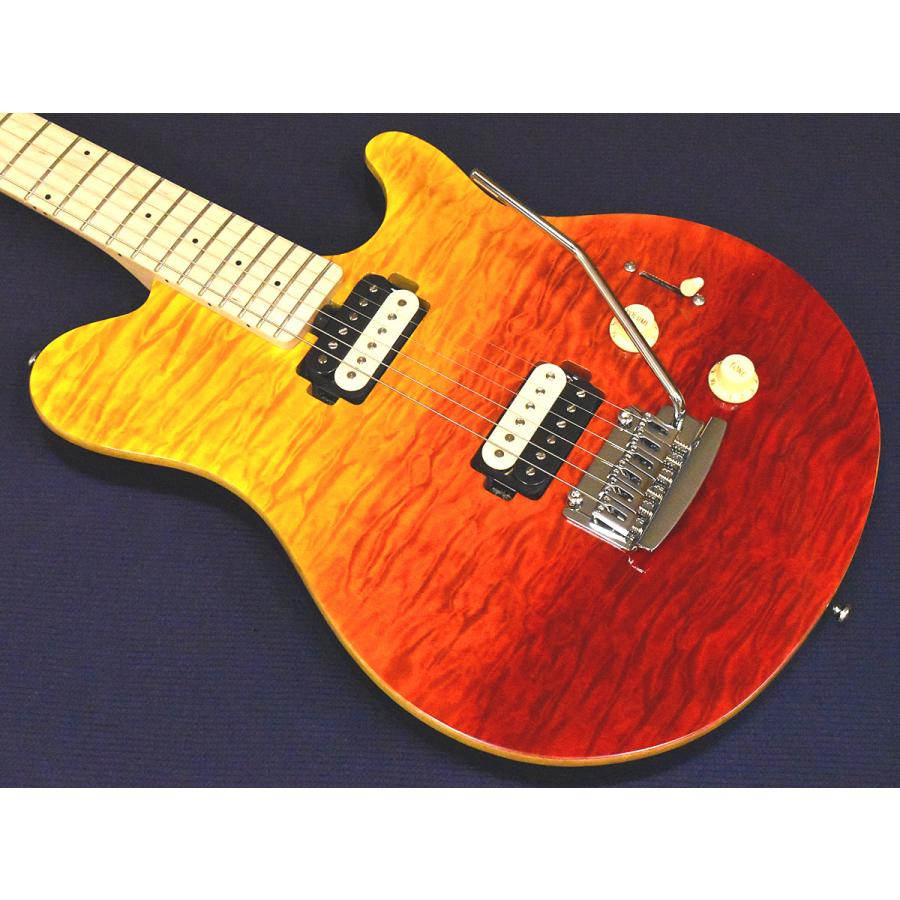 Music Man Sterling by MUSICMAN S.U.B Series AX3QM Spectrum Red