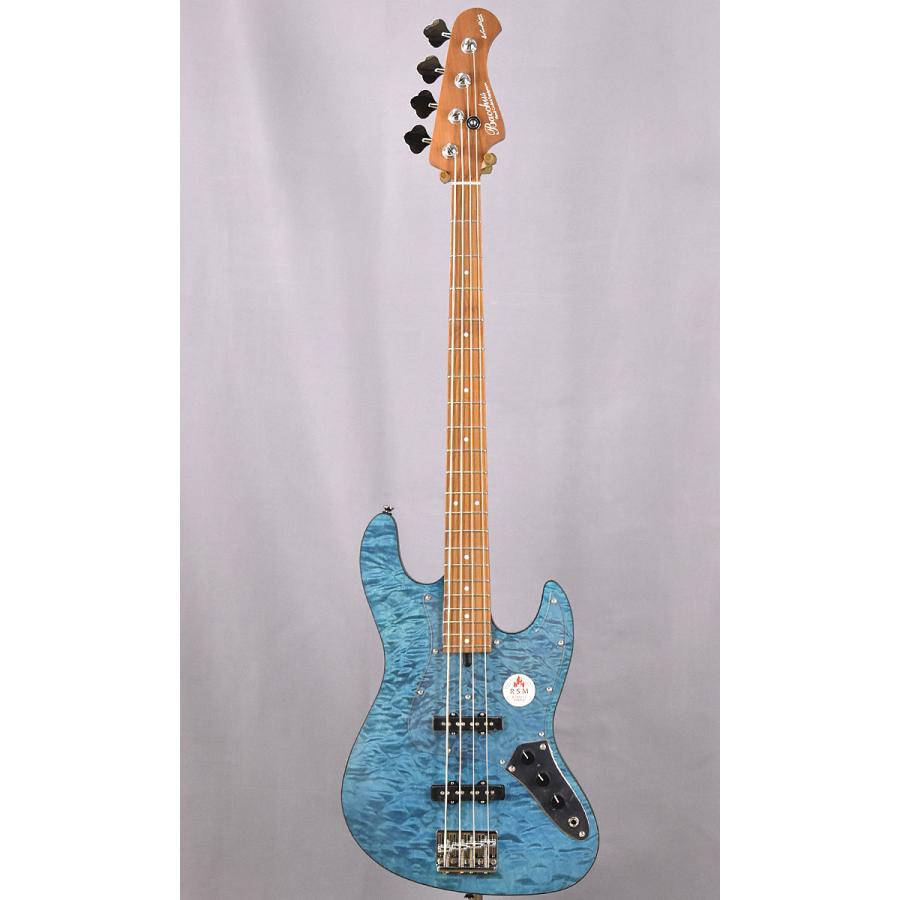 BACCHUS 4弦ジャズベース, WL4-QM-AC RSM/M AMBS Bacchus WL4-QM RSM/M