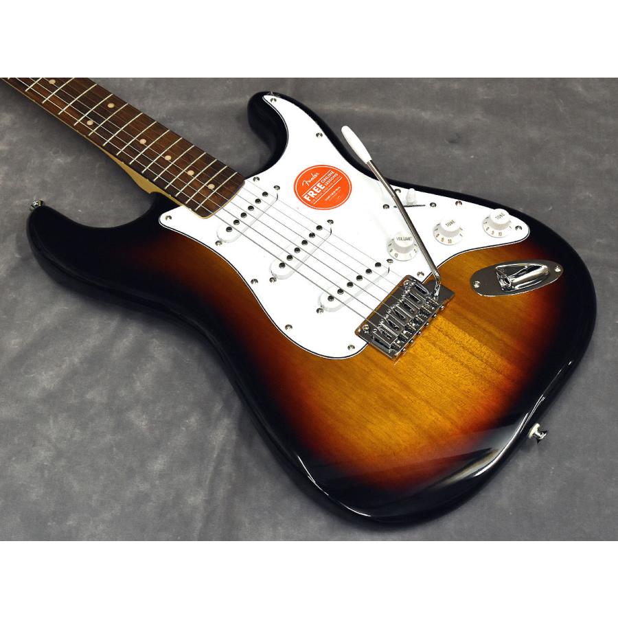 Squier Affinity Stratocaster LRL WPG 3TS (ストラップサービス Squier Affinity Stratocaster LRL WPG 3TS (ストラップサービス