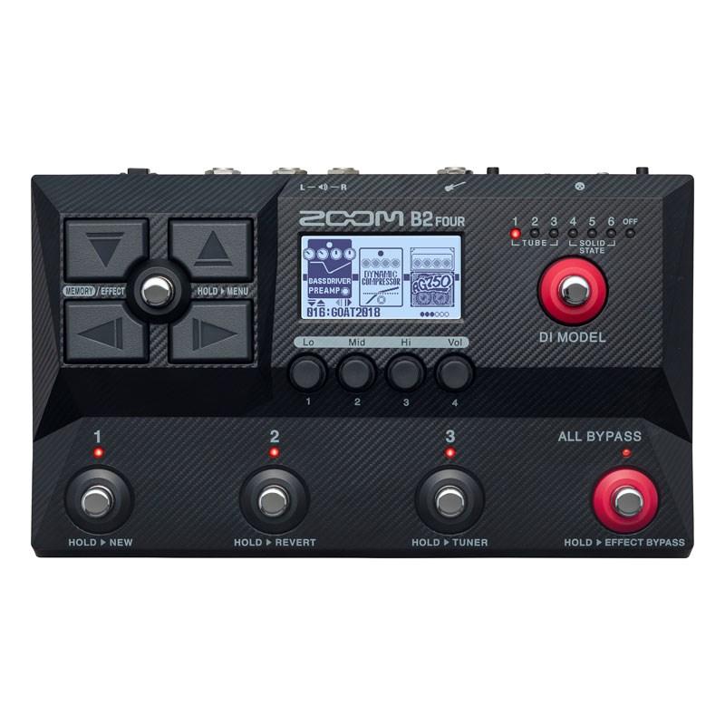 ズーム（zoom） ZOOM B2 FOUR ベース用マルチエフェクター : 光栄堂 