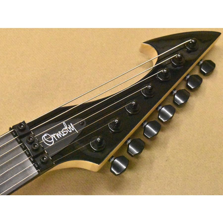 Ormsby Guitars HYPE G7 FLOYD MH TB (TUXEDO BLACK)（DEXCORE Yumeto