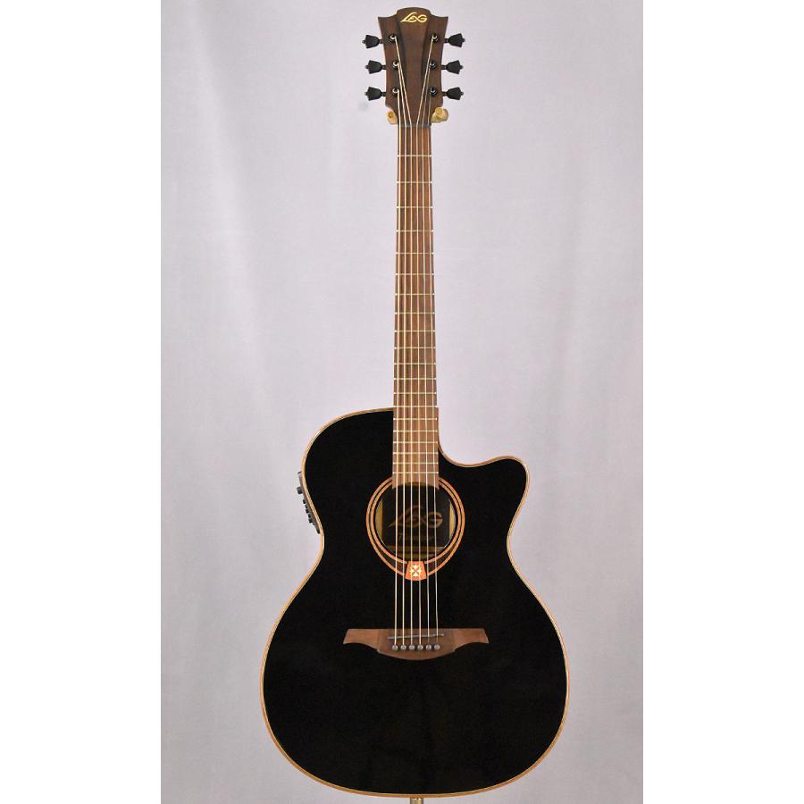 LAG Guitars T118ACE BLK（スペア弦付き）ラグギター アコースティック