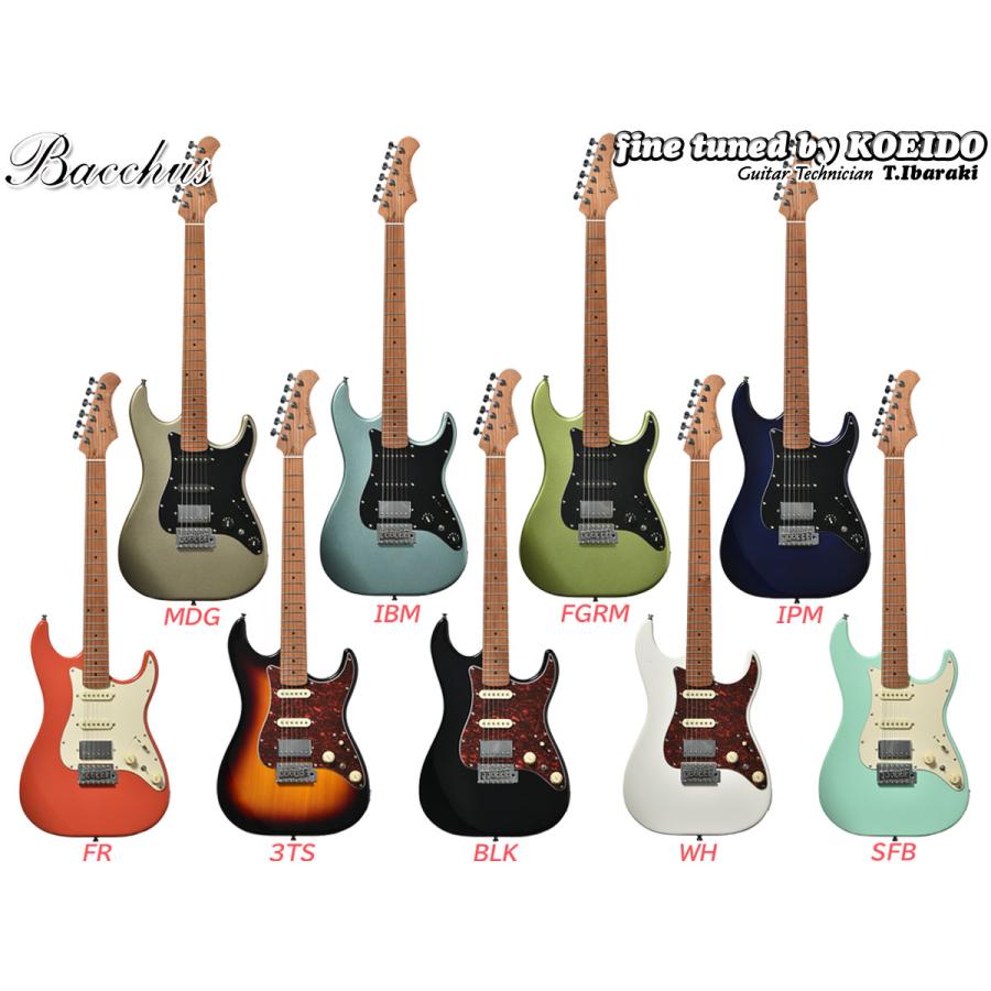 Bacchus GS-2DX RSM/M(ストラップサービス中)バッカス エレキ Bacchus GS-2DX RSM/M(ストラップサービス中)バッカス エレキ
