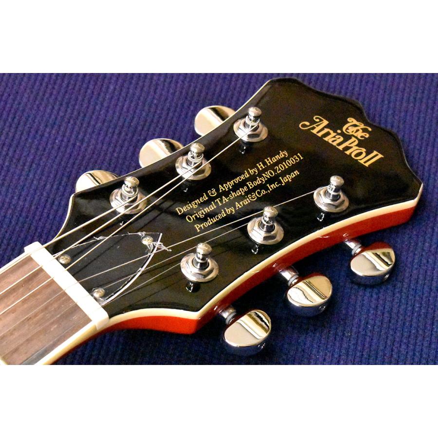 Aria Proll ProII TA-200 RD （スペア弦付き）アリア セミアコ エレキ
