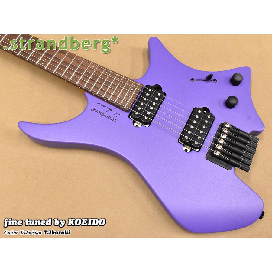 strandberg Boden Essential 6（Future Dusk）（スペア弦NYXL1046付き