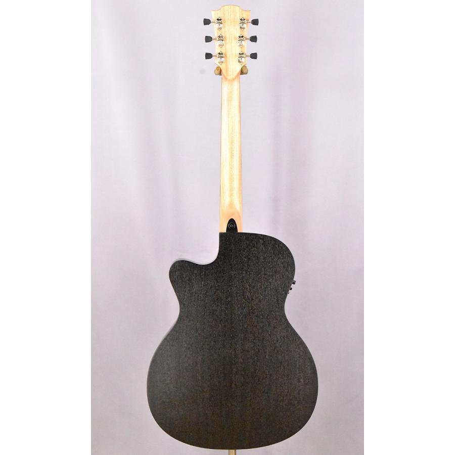 LAG Guitars T70ACE Black & brown（スペア弦付き）ラグギター